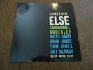 CANNONBALL ADDERLEY  , LP, SOMETHIN ELSE , JAZZ,BEBOP, MILES DAVIS , ORIGINAL