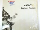ANDROS SOUTHERN FRONTIERS 1986 PRIVATE VINYL LP ALABAMA HARD ROCK +RARE STAMP