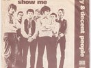 ROY & DECENT PEOPLE Show Me MOD danish garage Denmark 45 CLOCKWORK ORANGES HEAR