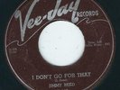 Blues - Jimmy Reed VEE JAY 153 I don't go for that / She don't want me no more ?
