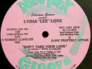 Lydia Lee Love - Don't Take Your Love, Stardom Groove, Freestyle, 12