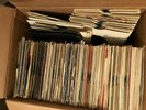 A ASSORTED BOX OF 150 MIXED SINGLE RECORDS - THIS IS BOX 16
