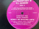 DJ Phantasy & Gemini - Vol 3 Liquid Wax Recordings HAN007 VG+ 1992 Jack Smooth