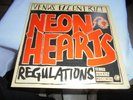 NEON HEARTS-VENUS ECCENTRIC/REGULATIONS-UK NEON HEARTS 1977  PICTURE SLEEVE