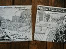 Vinyle Paris Violence Humeurs Noires - Violences Urbaine 45 Tours Oi  skin Punk