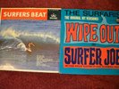 2 SURF ROCK LPS   The Surfaris, Mike Adams and the Red Jackets SURFERS BEAT RARE