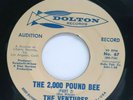 THE VENTURES 45 RPM, THE 2,000 POUND BEE, PARTS 1&2,SURF EXOTICA FUZZ, INSTROS