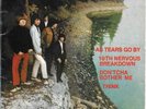 THE ROLLING STONES 45 EP AS TEARS GO BY+PS FRANCE RARE 1966
