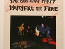 The Birthday Party-Prayers on Fire Vinyl Record CAD 104 Lyric Sleeve