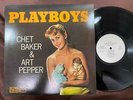 CHET BAKER & ART PEPPER PLAYBOYS PACIFIC JAZZ GXF-3103 MONO W.PROMO JAPAN LP