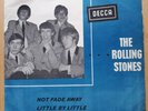 Rolling Stones Single Not Fade Away/Little By Little  Cover Gut Vinyl VG
