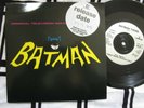 Batman Original TV Soundtrack Theme Nelson Riddle Mercury BATSP1 UK 7inch Single