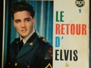 ELVIS PRESLEY    EP     Le Retour d` Elvis    Vol.1  Fr.Press.   selten