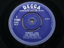 LEE CORVETTE   Tender Love   NR MINT   1962 UK DECCA F 11481   Popcorn Teen Beat