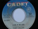 Northern Soul 45 TERRY CALLIER Look At Me Now CADET promo HEAR