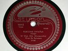 W. WYK. ORK. WARSZAWSKIEJ  WRAZ ZE SPIEWEM POLISH POLKA 78 RECORD STINSON 909 E+