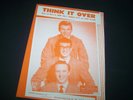 BUDDY HOLLY Original SHEET MUSIC Single 