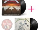 Metallica - Master Of Puppets + And Justice For All - 3x Vinyl LP - NEW