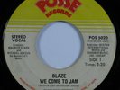 Funk Boogie 45 BLAZE We Come To Jam POSSE HEAR