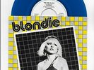 BLONDIE THE TIDE IS HIGH RARE BLUE VINYL SINGLE FROM NETHERLANDS+DIFF PIC COVER