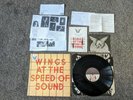 PAUL MCCARTNEY BEATLES 1976 UK 1ST WINGS AT THE SPEED OF SOUND+ FAN CLUB INSERTS