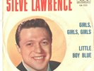 STEVE LAWRENCE--PICTURE SLEEVE + 45--(GIRLS,GIRLS.GIRLS)--PS--PIC--SLV