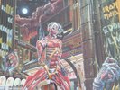 Iron Maiden Somewhere In Time Near Mint Vinyl LP 1986 Original With Merch Insert