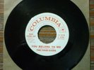 The Four Evers - You Belong To Me / Such A Good Night...Original Columbia Promo