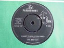 The Beatles - I Want To Hold Your Hand 1963 UK 45 PARLOPHONE DECCA CONTRACT EX+