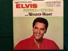 ELVIS / PUPPET ON A STRING / WOODEN HEART / RCA # 447-0650 45 rpm  ( PROMO )