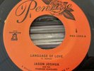 Jason Joshua - Language of Love Vinyl 7
