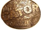 Jerry Reed RCA Gator Belt Buckle made by lewis buckles Chicago
