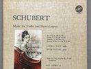 C021 Schubert Violin & Piano Music Pauk Frankl Hautzig 3LP VOX SVBX 569 Stereo
