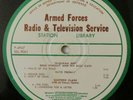 16-inch TRANSCRIPTION RECORD AFRTS-ELVIS PRESLEY, GENE VINCENT-RARE