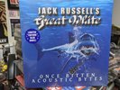 GREAT WHITE Jack Russell's - Once Bitten Acoustic Bytes LP Blue Vinyl Rock Me