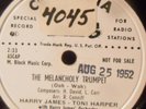 RARE: HARRY JAMES 78 PROMO 
