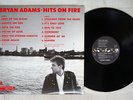 BRYAN ADAMS HITS ON FIRE A&M B-1102 Japan PROMO VINYL LP