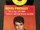 ELVIS PRESLEY   WE CALL ON HIM   RCA VICTOR 47-9600 “PROMO” 45 + PIcture Sleeve