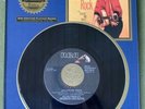 Elvis Presley Jailhouse Rock 1958 RIAA Cert Platinum 45 RPM Record Framed