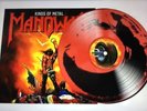Manowar Kings of Metal red/Black Swirl Vinyl OVP/NEU limitiert