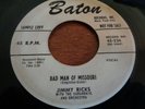 Killer, Jimmy Ricks & The Suburbans, Bad Man of Missouri, Baton promo # 236, vg-