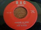 Doo-Wop, The Five Blacks, Forever in Love, B&C # 100, M-