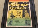 1960s Concert Poster Tom T Hall Dottie West Grand Ole Opry Tour Blank Portland