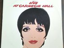 Liza Minelli Live at Carnegie Hall 2xLP w/rare Andy Warhol cover VG+/VG