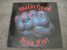 MOTORHEAD Iron Fist & INNER  1982  BRONZE   A1 / B2     near mint