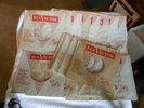 45 RPM RECORD COMPANY PAPER SLEEVES ONLY 30  RCA RED & TAN VG+
