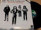 BLACK SABBATH-HEAVEN AND HELL-LP Mexico Promo Radio Unique Cover PS VERTIGO