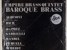 EMPIRE BRASS QUINTET: Baroque ’77  Sine Qua Non Superba DBX Audiophile LP NEW