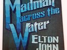 Elton John Madman Across the Water DJM 1stPress Red Vinyl LP Rocket Man Bowie EX