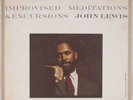 JOHN LEWIS: Improvised Meditations & Excursions US Atlantic DG Jazz LP Mono ‘59